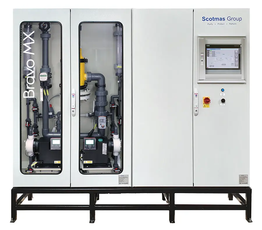 Bravo MX Chlorine Dioxide Generator & Dosing System | Scotmas